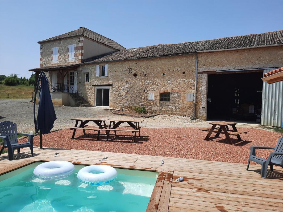 Maison De Campagne, Bord De Lac, Piscine, Billard 11 Per Plieux Exterior foto