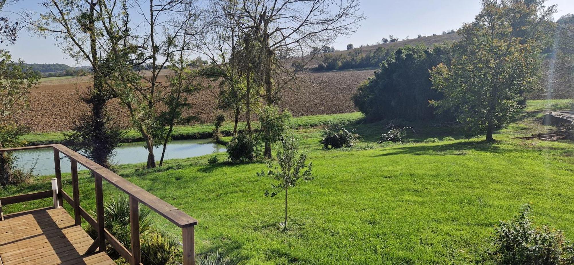 Maison De Campagne, Bord De Lac, Piscine, Billard 11 Per Plieux Exterior foto